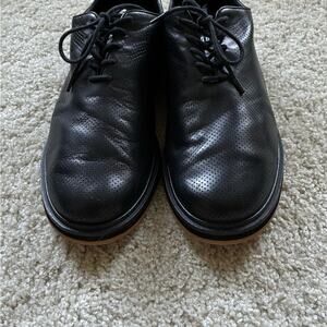 NoBull Black Men's Dress Shoes 11.5